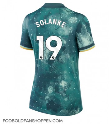 Tottenham Hotspur Dominic Solanke #19 Tredjetrøje Dame 2024-25 Kortærmet